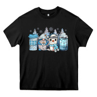 Black winter coffee Heavy Core Tee - JahusDesignShop