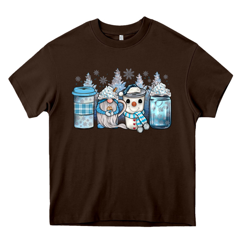 Winter Coffee Heavy Core Tee by JahusDesignShop | Teevron