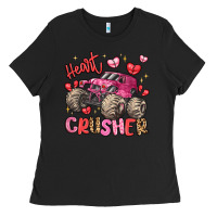 Black name monster truck heartbreaker Ladies Tee - LillyAllenDesigns