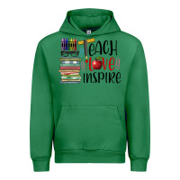 Emerald teach love inspire Urban Hoodie - BarkalooDesign
