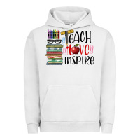Pigment Lunar Rock teach love inspire Urban Hoodie - BarkalooDesign