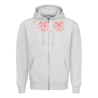 Dove Grey You Are Lovey Zipper Hoodie - CowhideDigitalArt