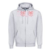 Heather Grey You Are Lovey Zipper Hoodie - CowhideDigitalArt