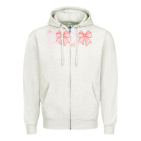 Oatmeal Heather You Are Lovey Zipper Hoodie - CowhideDigitalArt