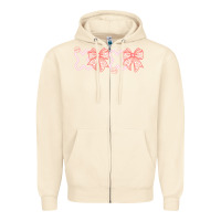 Sandshell You Are Lovey Zipper Hoodie - CowhideDigitalArt