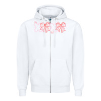 White You Are Lovey Zipper Hoodie - CowhideDigitalArt