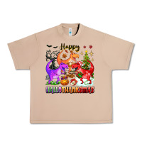 Burro happy hallothanksmas dinosaur Urban Heavy Tee - texasbilliewilder