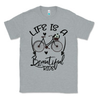 Heather Grey Life is a beautiful ride Classic Tee - Bettercallsaul