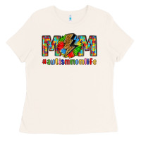Bone empowering autism mom life Ladies Tee - LillyAllenDesigns