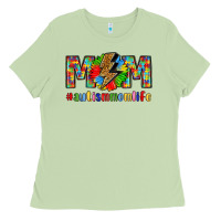 Matcha empowering autism mom life Ladies Tee - LillyAllenDesigns