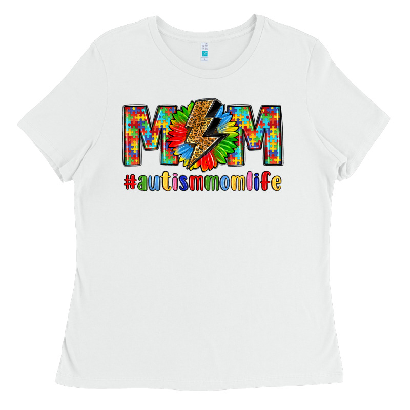 Empowering Autism Mom Life Ladies Tee by LillyAllenDesigns | Teevron