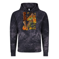 Cloud Black Love Fall with afro woman Vintage Hoodie - NancyCooperArtShop