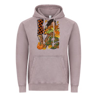 Vintage Zinc Love Fall with afro woman Vintage Hoodie - NancyCooperArtShop