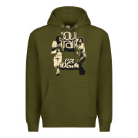 Army Green soul train Premium Hoodie - tuanDangUi