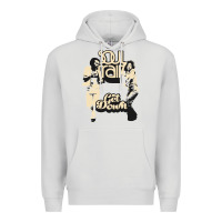 Dove Grey soul train Premium Hoodie - tuanDangUi