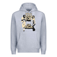 Heather Grey soul train Premium Hoodie - tuanDangUi