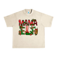 Christmas Mama Elf Urban Heavy Tee | Teevron