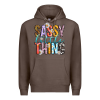 Coffee sassy little thing Premium Hoodie - RanaPortraitStore