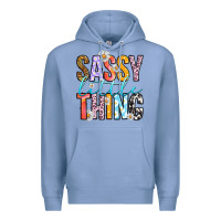 Colony Blue sassy little thing Premium Hoodie - RanaPortraitStore