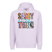 Lilac sassy little thing Premium Hoodie - RanaPortraitStore