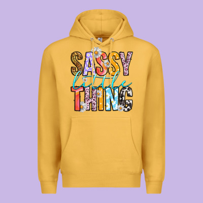 Sassy Little Thing Premium Hoodie Designed By Ranaportraitstore