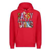 Red sassy little thing Premium Hoodie - RanaPortraitStore