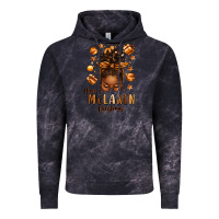 Cloud Black have a melanin christmas afro messy bun Vintage Hoodie - texasbilliewilder