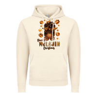 Vintage Artic have a melanin christmas afro messy bun Vintage Hoodie - texasbilliewilder