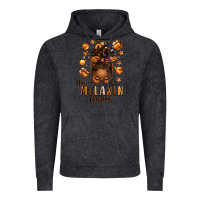 Vintage Black have a melanin christmas afro messy bun Vintage Hoodie - texasbilliewilder
