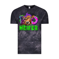 Cloud Black Boo Heifer Cow Vintage Tee - texasbilliewilder