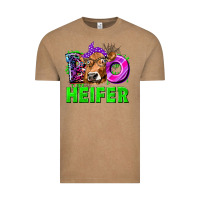 Vintage Coffee Boo Heifer Cow Vintage Tee - texasbilliewilder