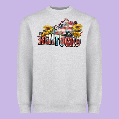 Kentucky 4th Of July Heavyweight Sweatshirt Designed By Fadigitalartstudio