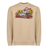 Mushroom kentucky 4th of july Heavyweight Sweatshirt - FaDigitalArtStudio