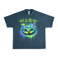 Midnight Navy colorul chesire Urban Heavy Tee - tuanDangUi