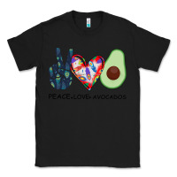 Black PEACE LOVE AVOCADOS Classic Tee - Bettercallsaul