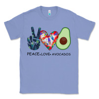 Colony Blue PEACE LOVE AVOCADOS Classic Tee - Bettercallsaul