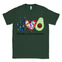 Sports Green PEACE LOVE AVOCADOS Classic Tee - Bettercallsaul