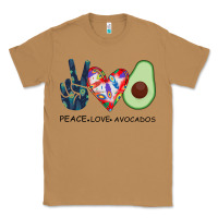 Toasted Coconut PEACE LOVE AVOCADOS Classic Tee - Bettercallsaul