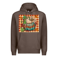 Coffee blessed tumbler Premium Hoodie - BundleAndBundleShop