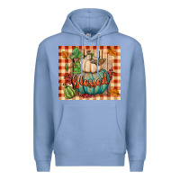Colony Blue blessed tumbler Premium Hoodie - BundleAndBundleShop