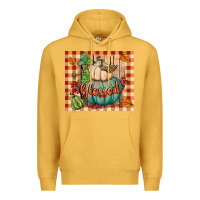 Mustard blessed tumbler Premium Hoodie - BundleAndBundleShop