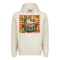 Oatmeal Heather blessed tumbler Premium Hoodie - BundleAndBundleShop