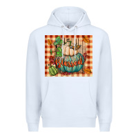 White blessed tumbler Premium Hoodie - BundleAndBundleShop