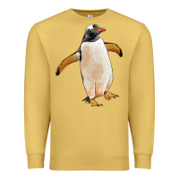 Antique Gold penguin Premium Sweatshirt - LillyAllenDesigns