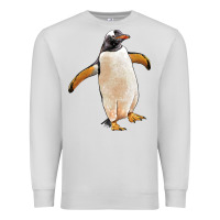 Dove Grey penguin Premium Sweatshirt - LillyAllenDesigns