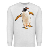 Oatmeal Heather penguin Premium Sweatshirt - LillyAllenDesigns