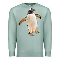 Seafoam penguin Premium Sweatshirt - LillyAllenDesigns