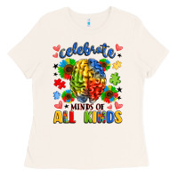 Bone celebrate neurodiversity Ladies Tee - LillyAllenDesigns