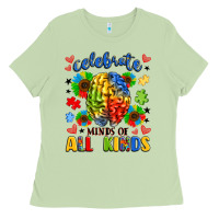 Matcha celebrate neurodiversity Ladies Tee - LillyAllenDesigns