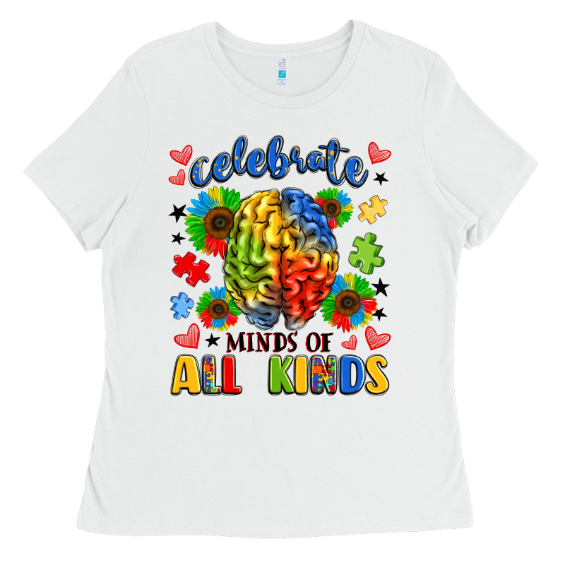 Celebrate Neurodiversity Ladies Tee by LillyAllenDesigns | Teevron
